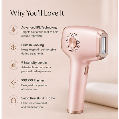 INNZA IPL Hair Removal with Ice Cooling Care