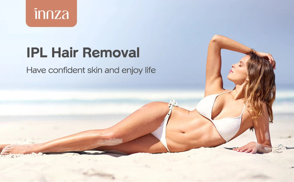 IPL Hair Removal with Ice Cooling Care