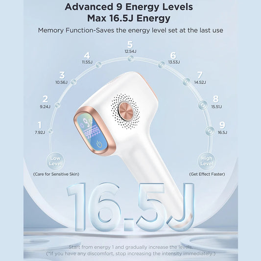 IPL Hair Removal with Ice Cooling Care