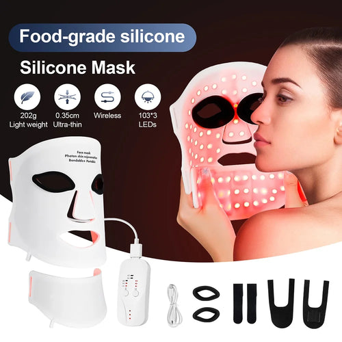 LED Light Photon Therapy Mask